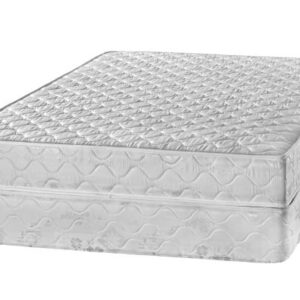 Comfortable mattress isolated on white background, orthopedic mattress