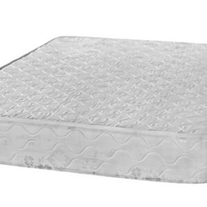 Comfortable mattress isolated on white background, orthopedic mattress
