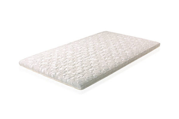 Mattress the bedding accessories isolated on white